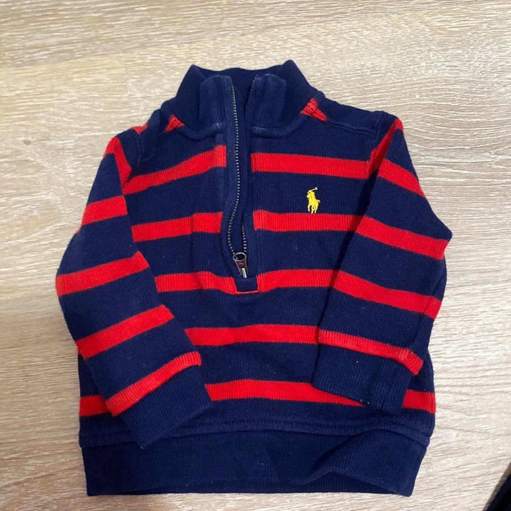 Great condition Ralph Lauren Baby Zip Pullover